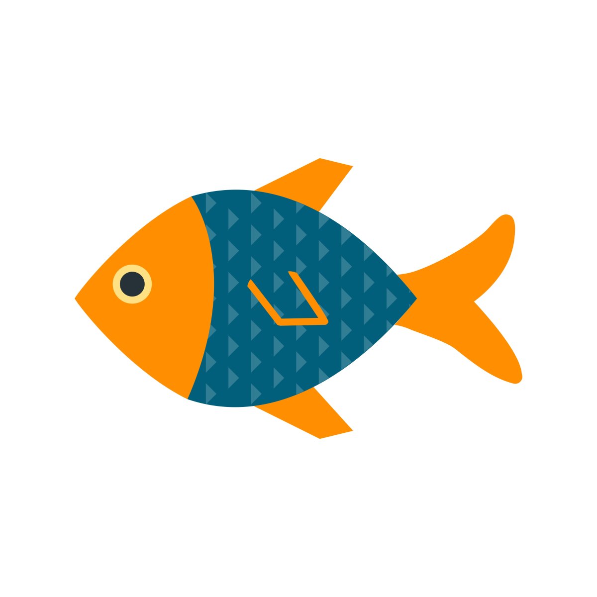 Рыбка ромбиком