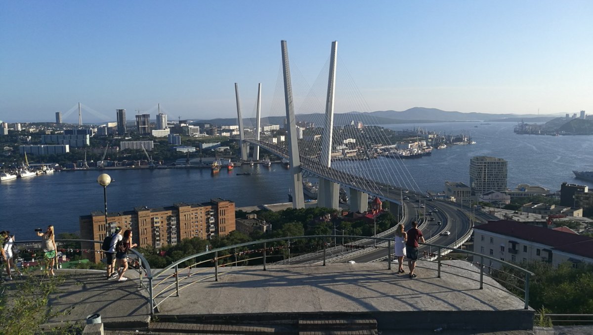 Владивосток Орлиное гнездо золотой мост