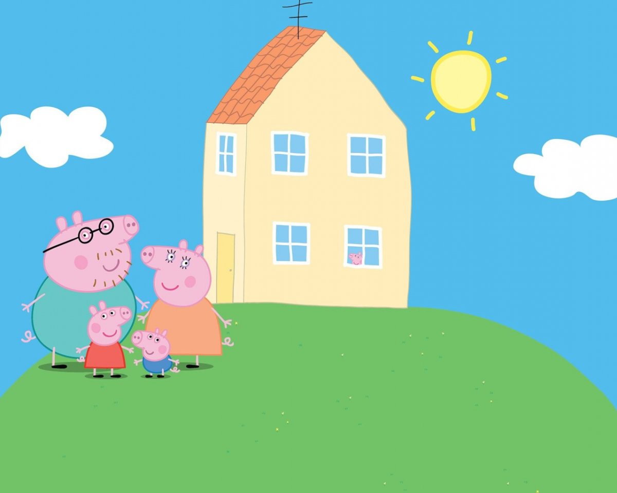 Свинка Пеппа дом