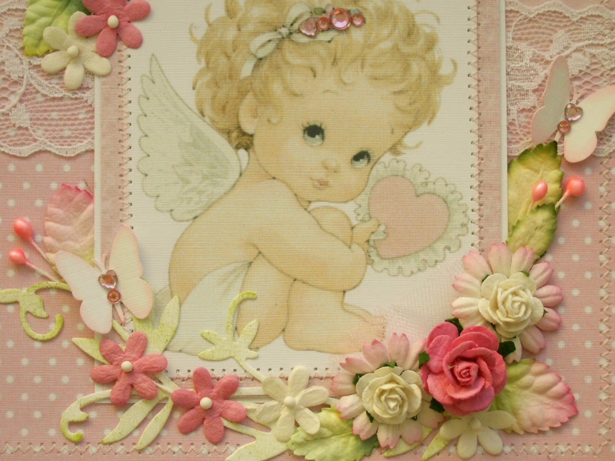 Конверт для денег на крестины