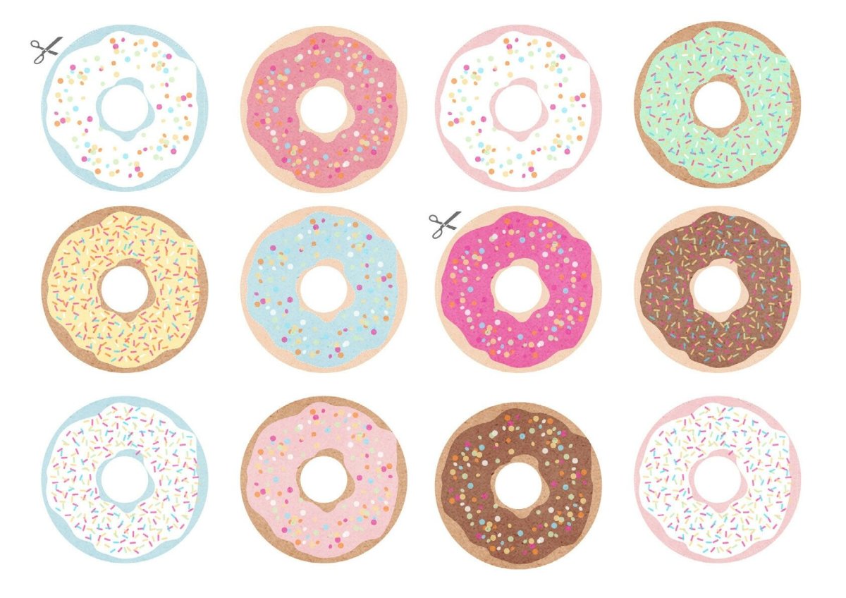 Бумажные пончики