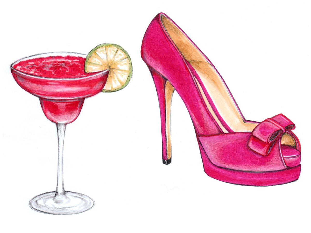 Поп арт туфли