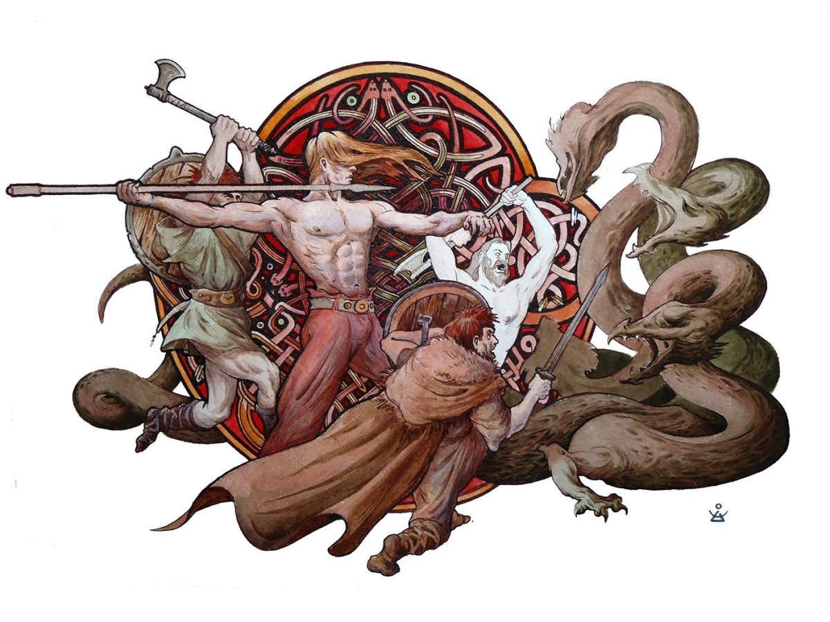 Скандинавский Бог Хёнир