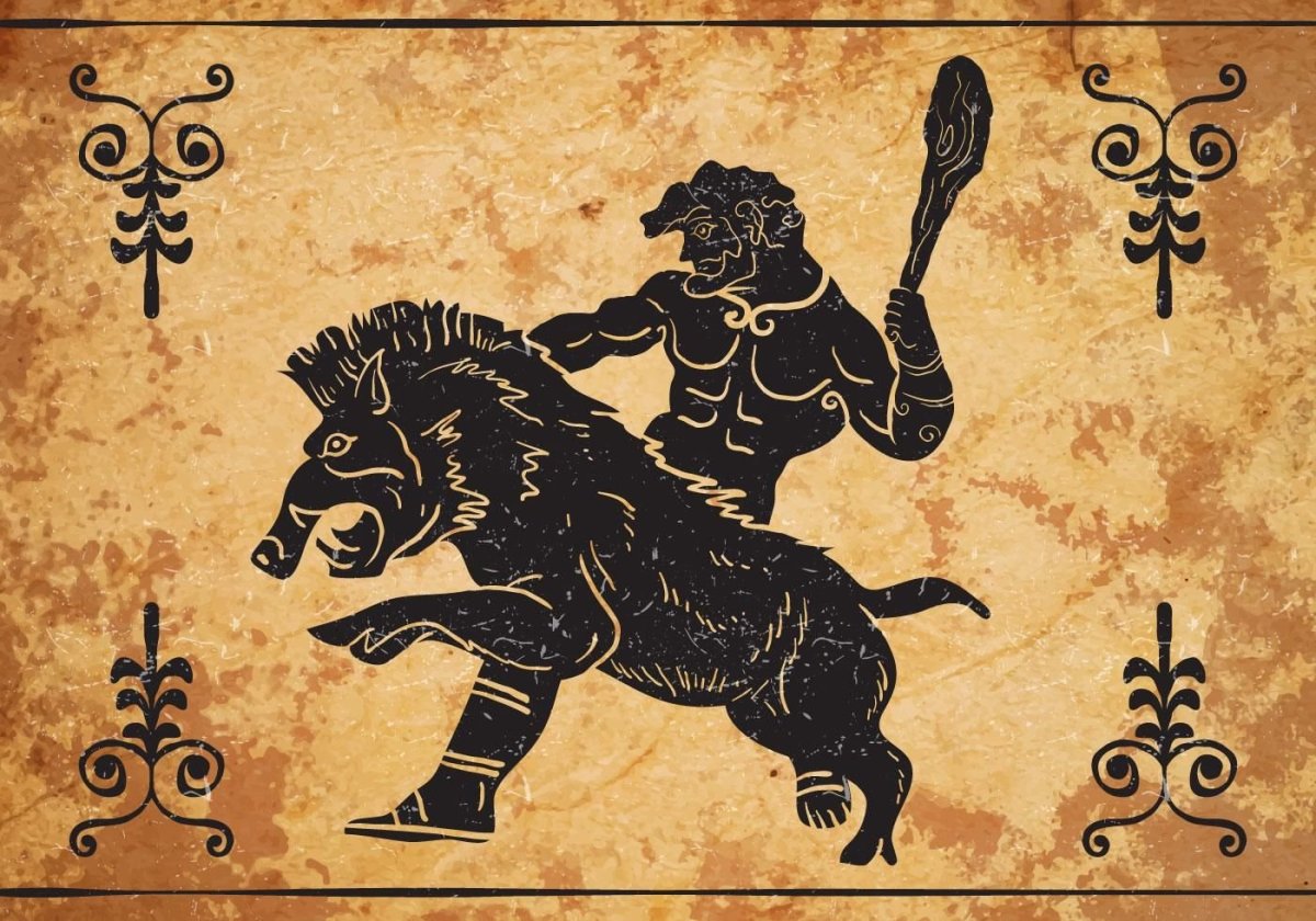 Мифологические сюжеты в орнаменте