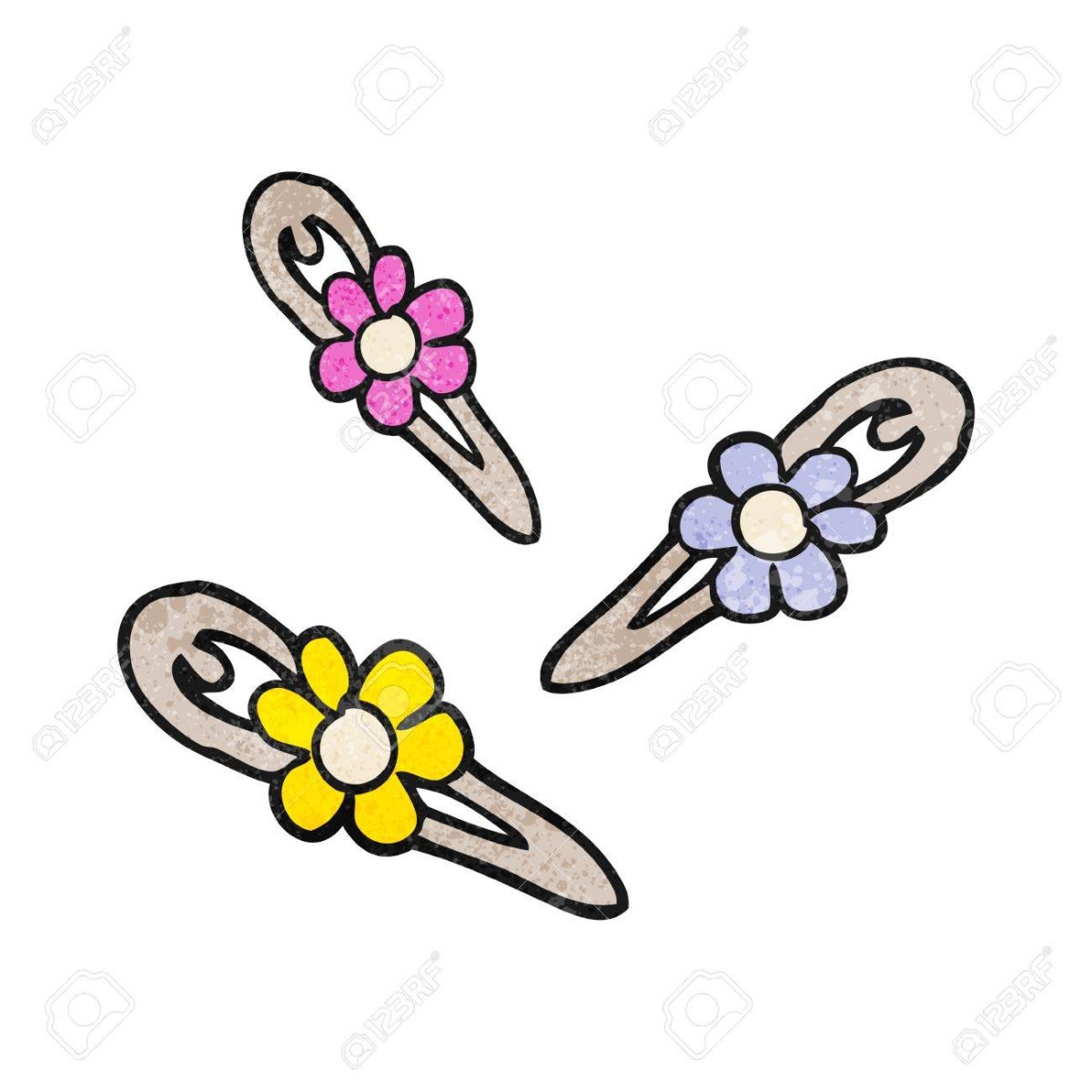 Заколка для волос мультяшная