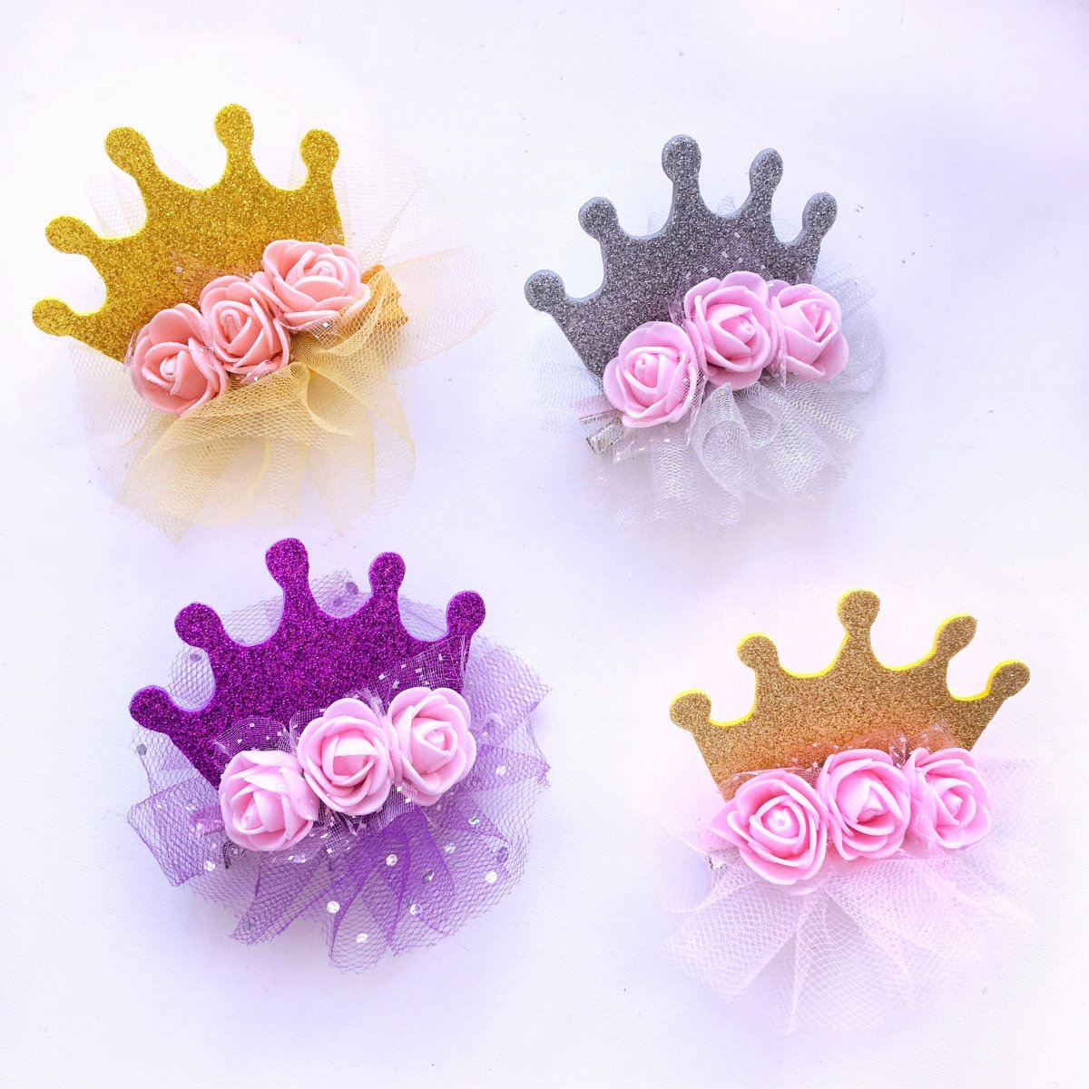 Заколки для девочек из фетра