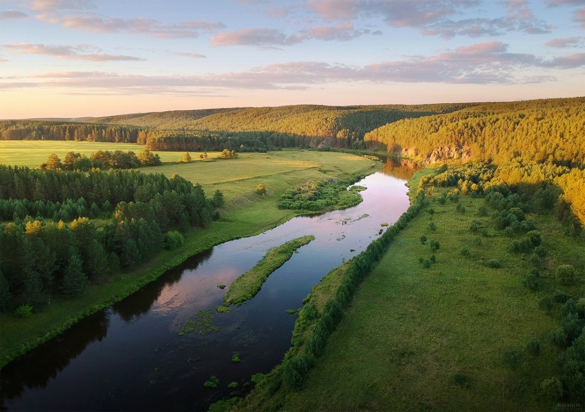 Река реж в Коптелово