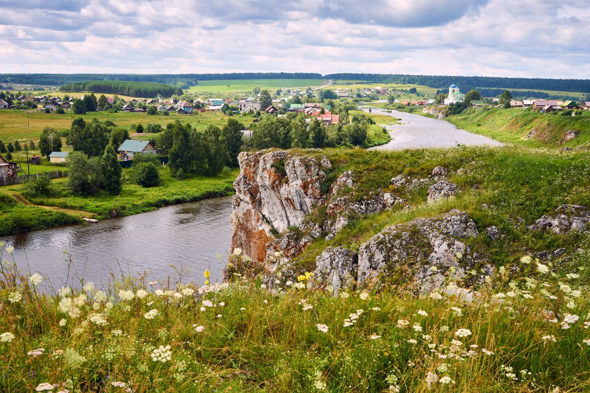 Река Чусовая Свердловская область Коуровка