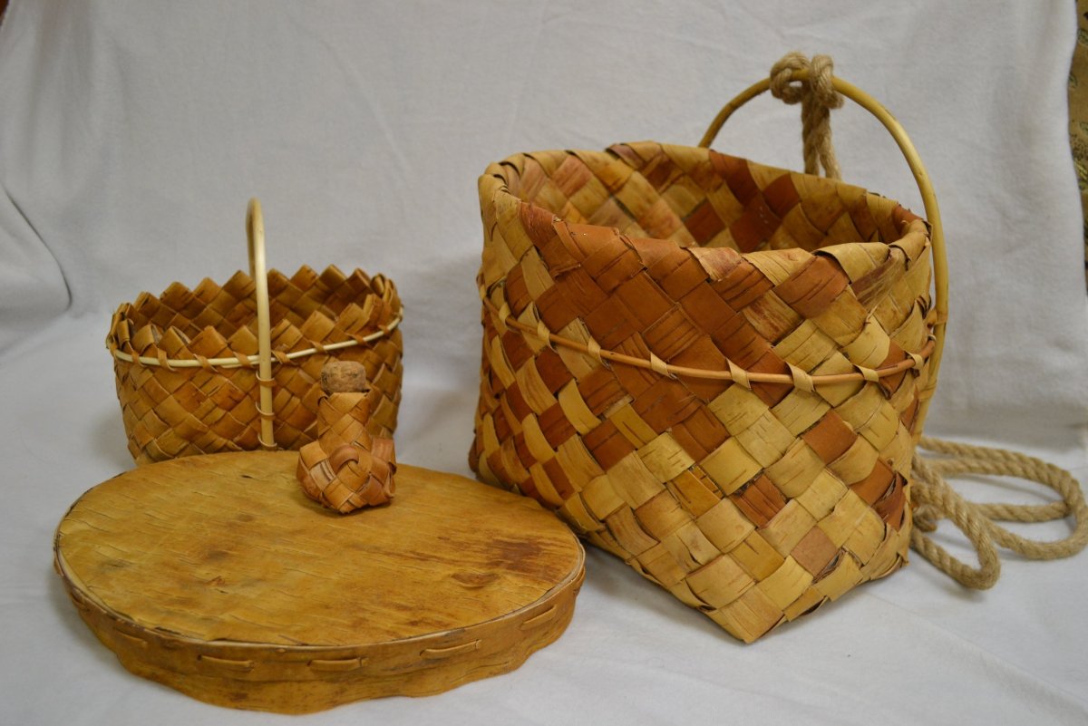 Берестяной кузовок