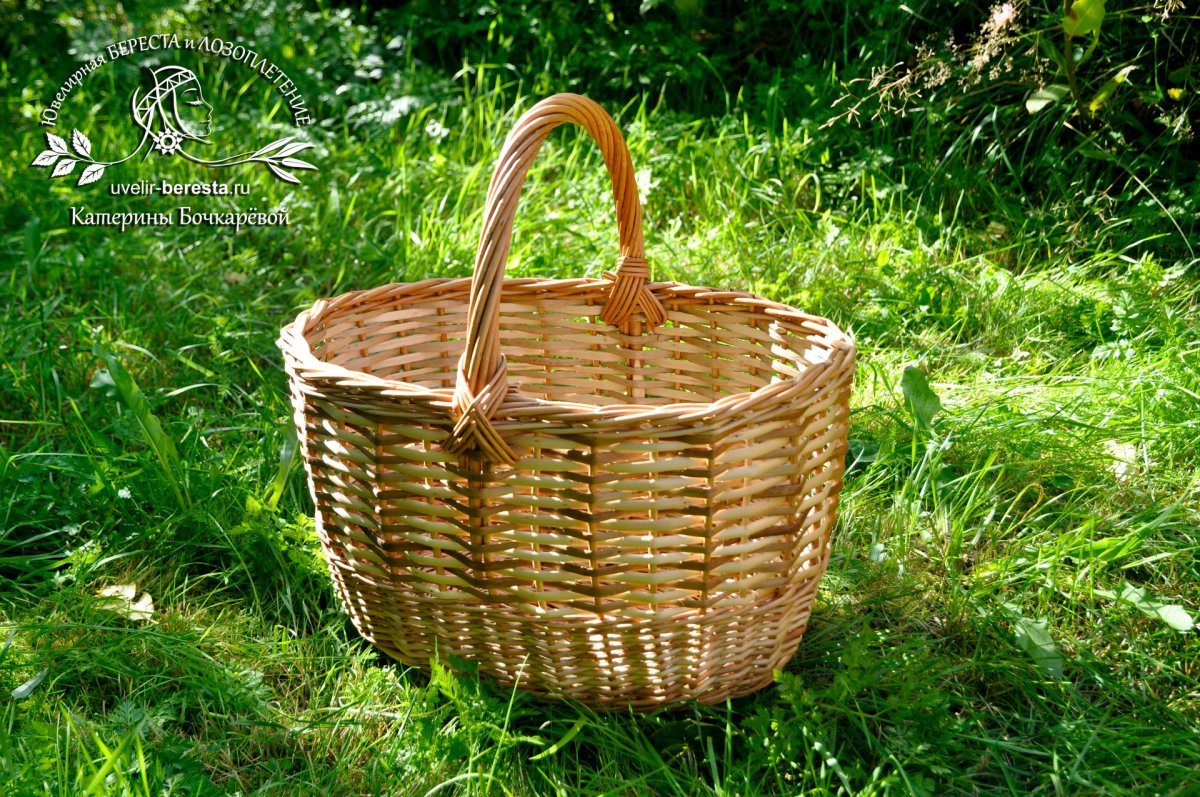 Пустая корзина для грибов