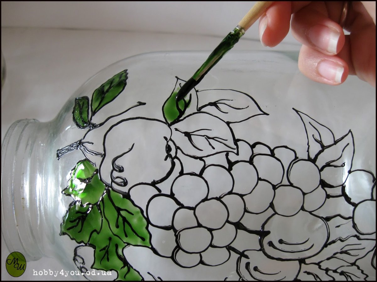 Рисование по стеклу