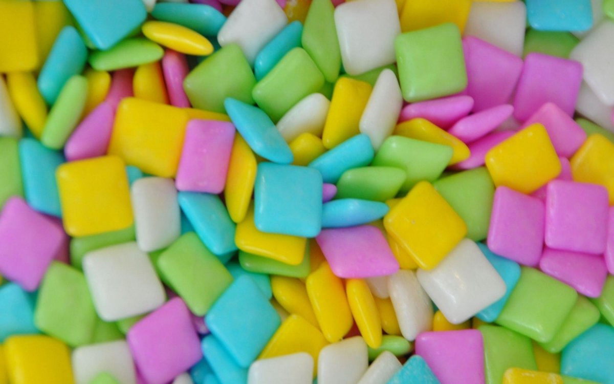 Красивые жвачки