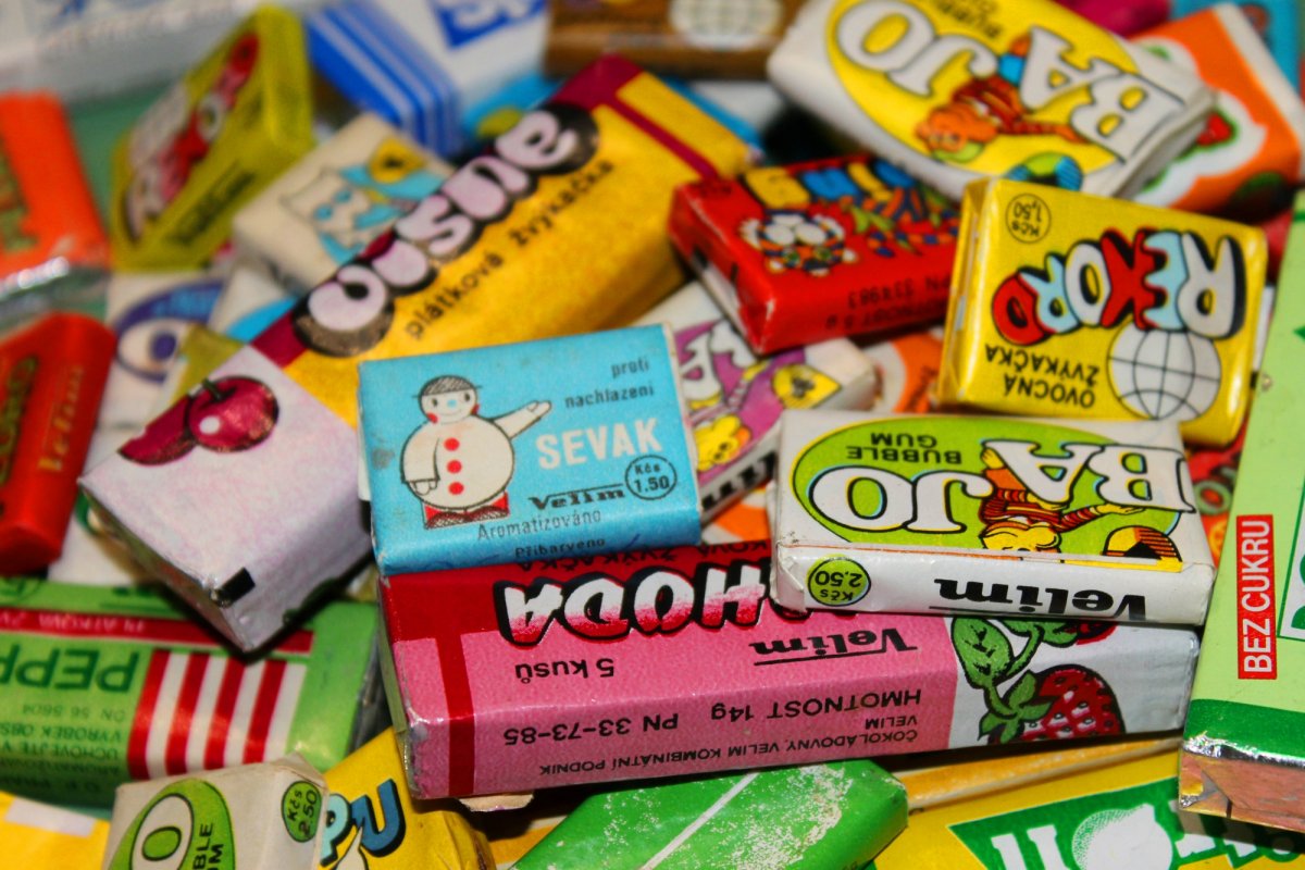 Первая жевательная резинка