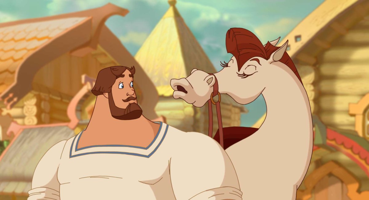 Илья Муромец из мультика три богатыря