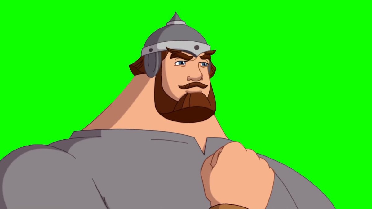 Богатырь Илья Муромец и Соловей разбойник