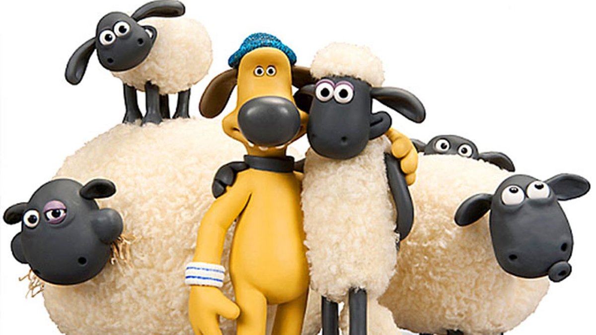 Герои мультика Овечка Шон