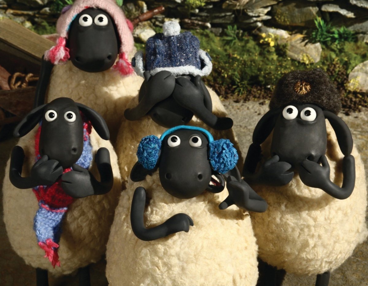 Барашек Шон зима