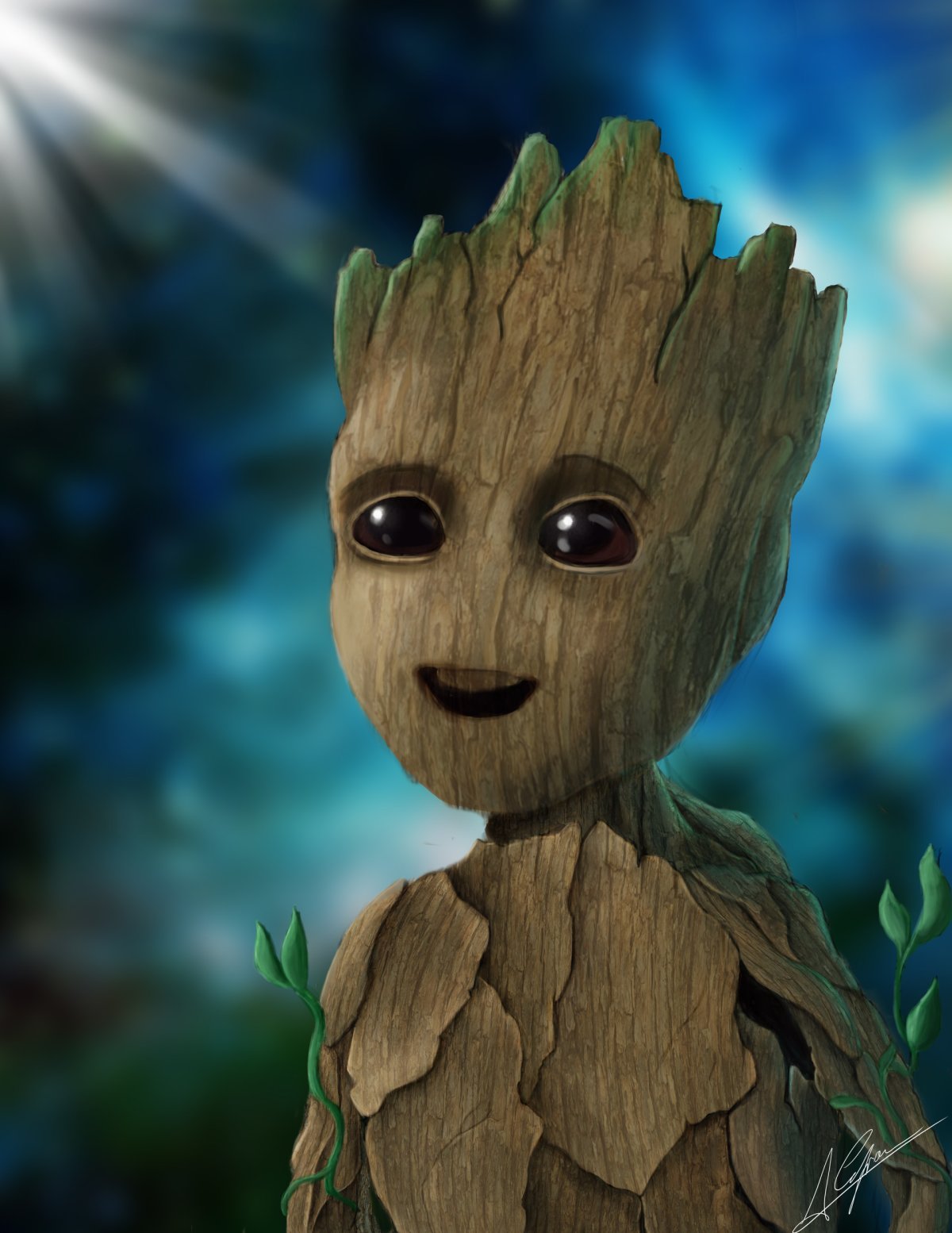 Малыш Грут арт