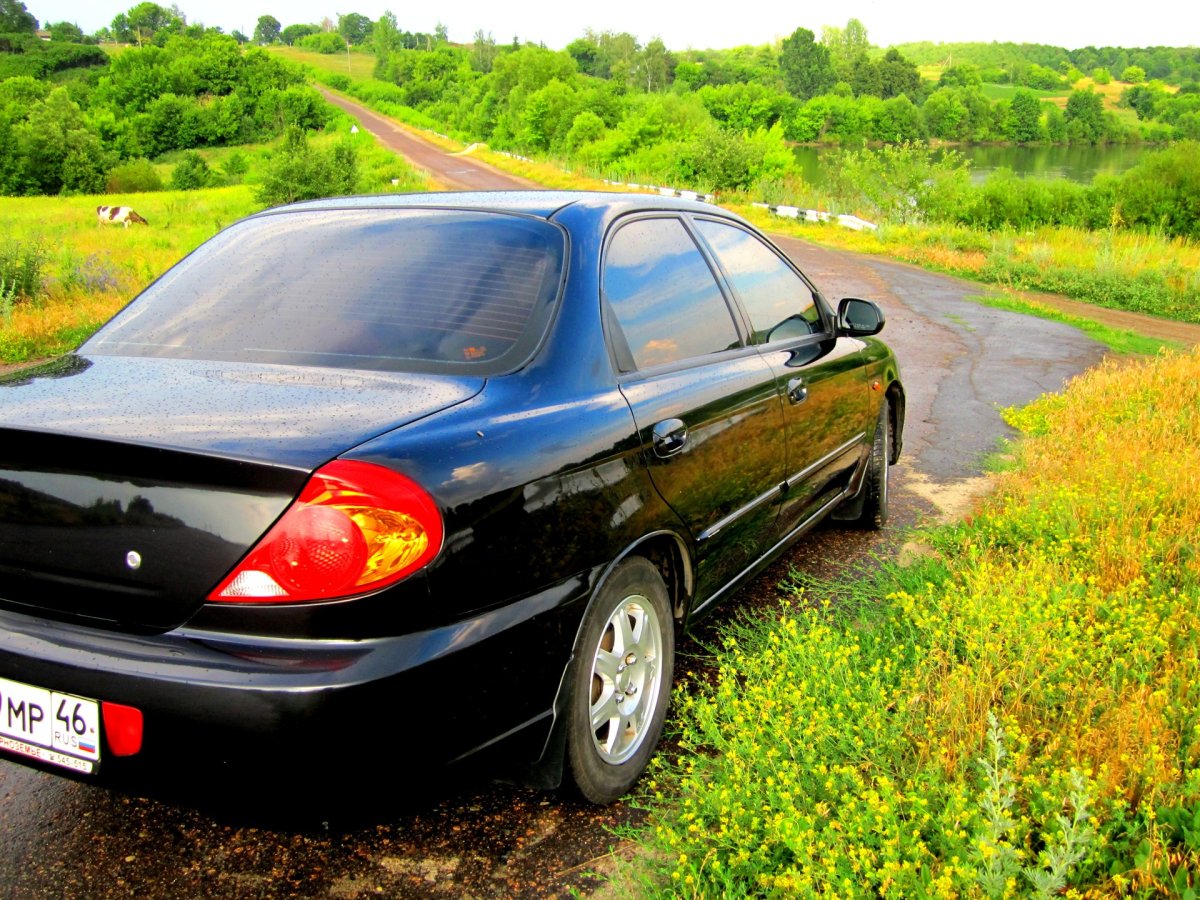 Kia Spectra 2008 черная