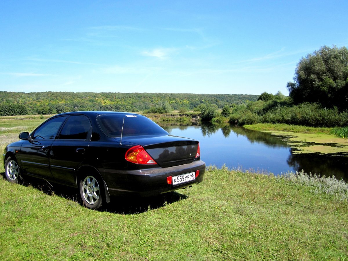 Киа спектра 2006 черная