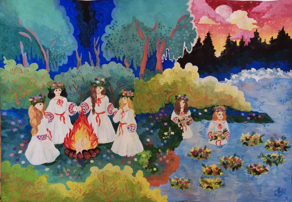 Крамской Семик Ивана Купала