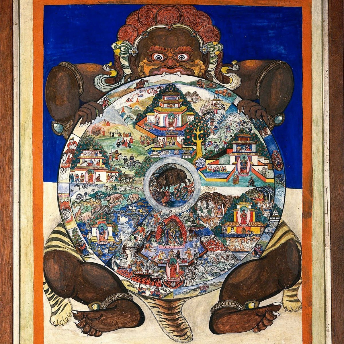 Тханка Бхавачакра