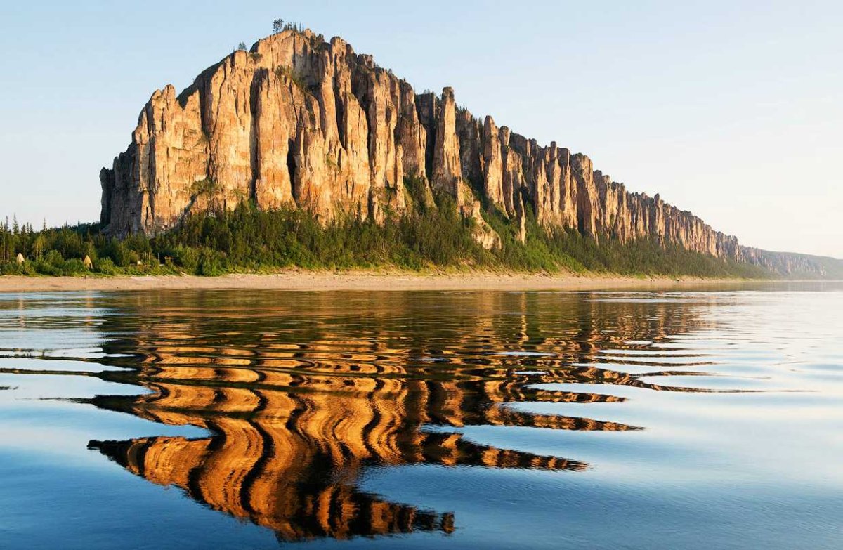 Река Лена Ленские столбы