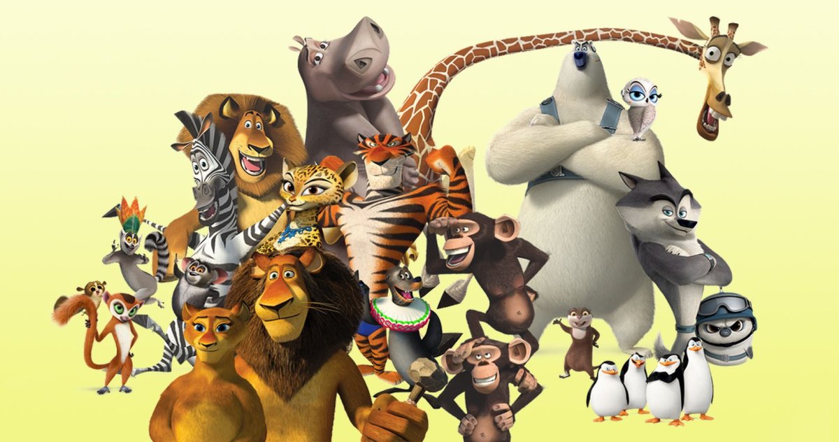 Мадагаскар герои мультфильма