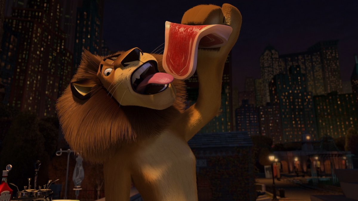 Мадагаскар мультфильм Лев Алекс