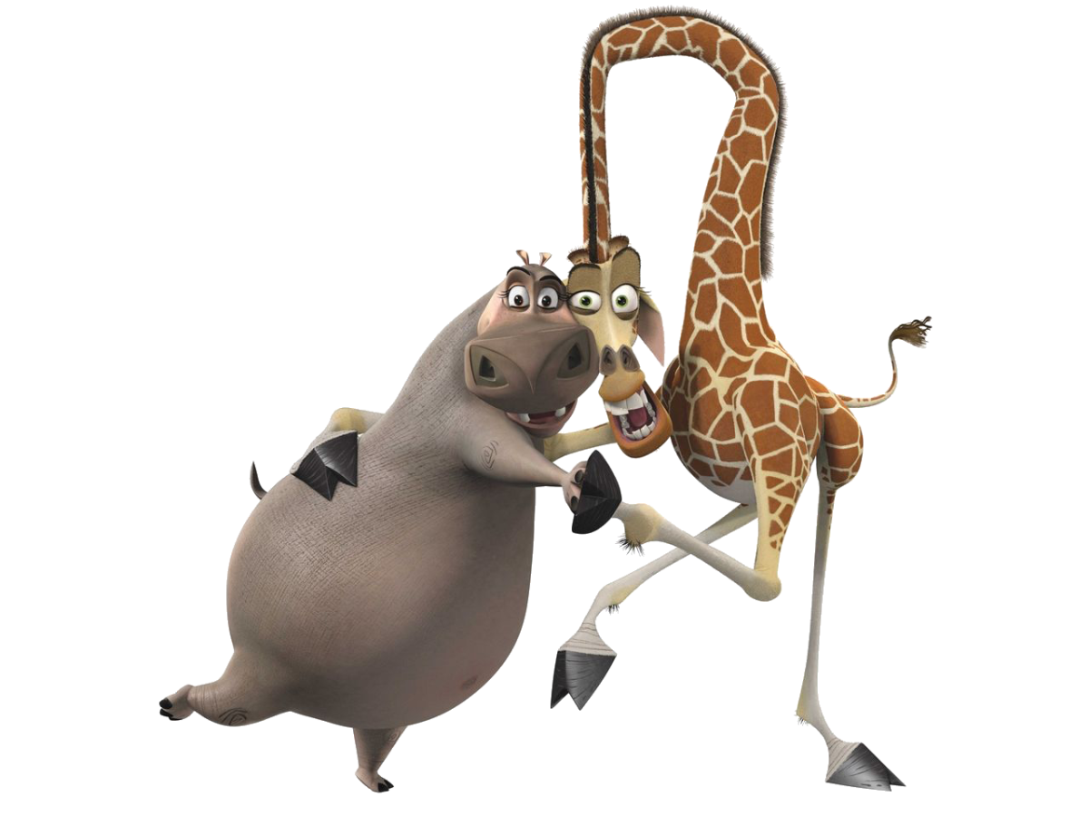 Мадагаскар Глория и Мелман