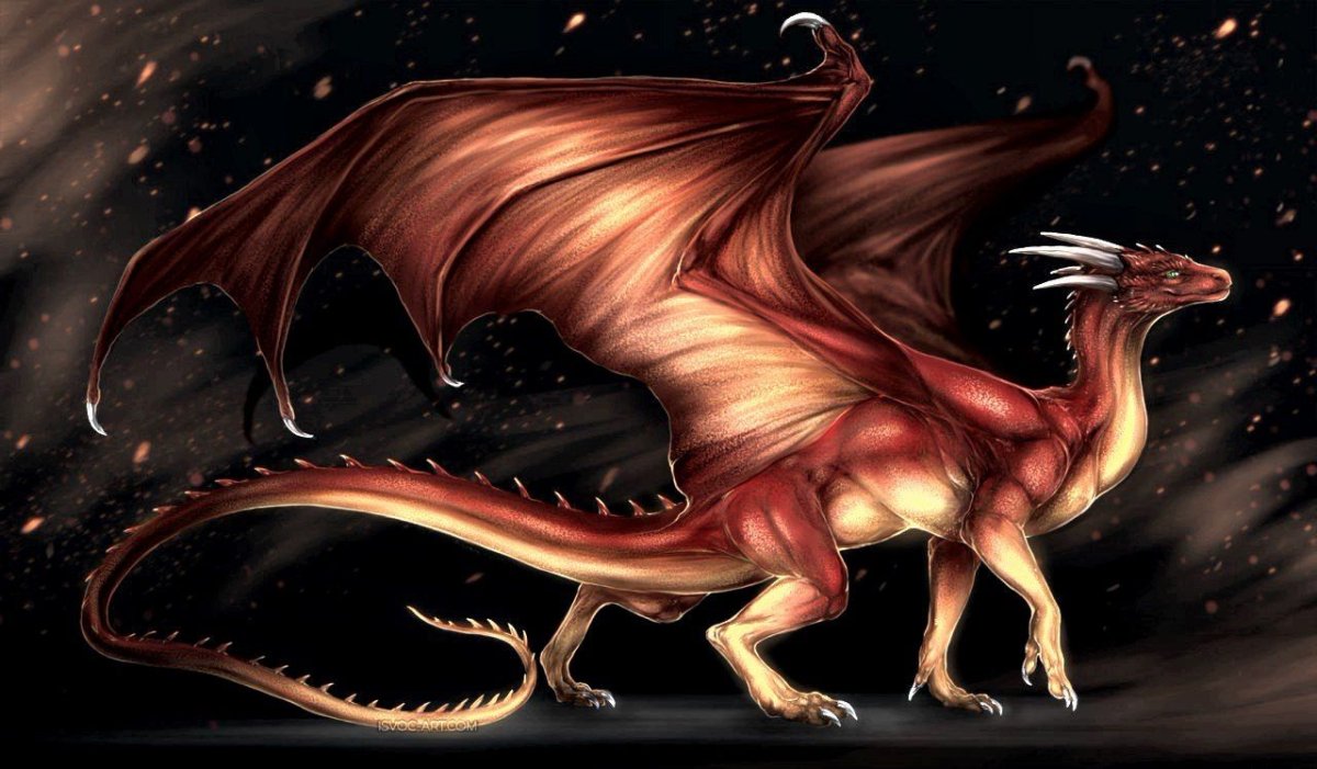 Мифические существа драконы