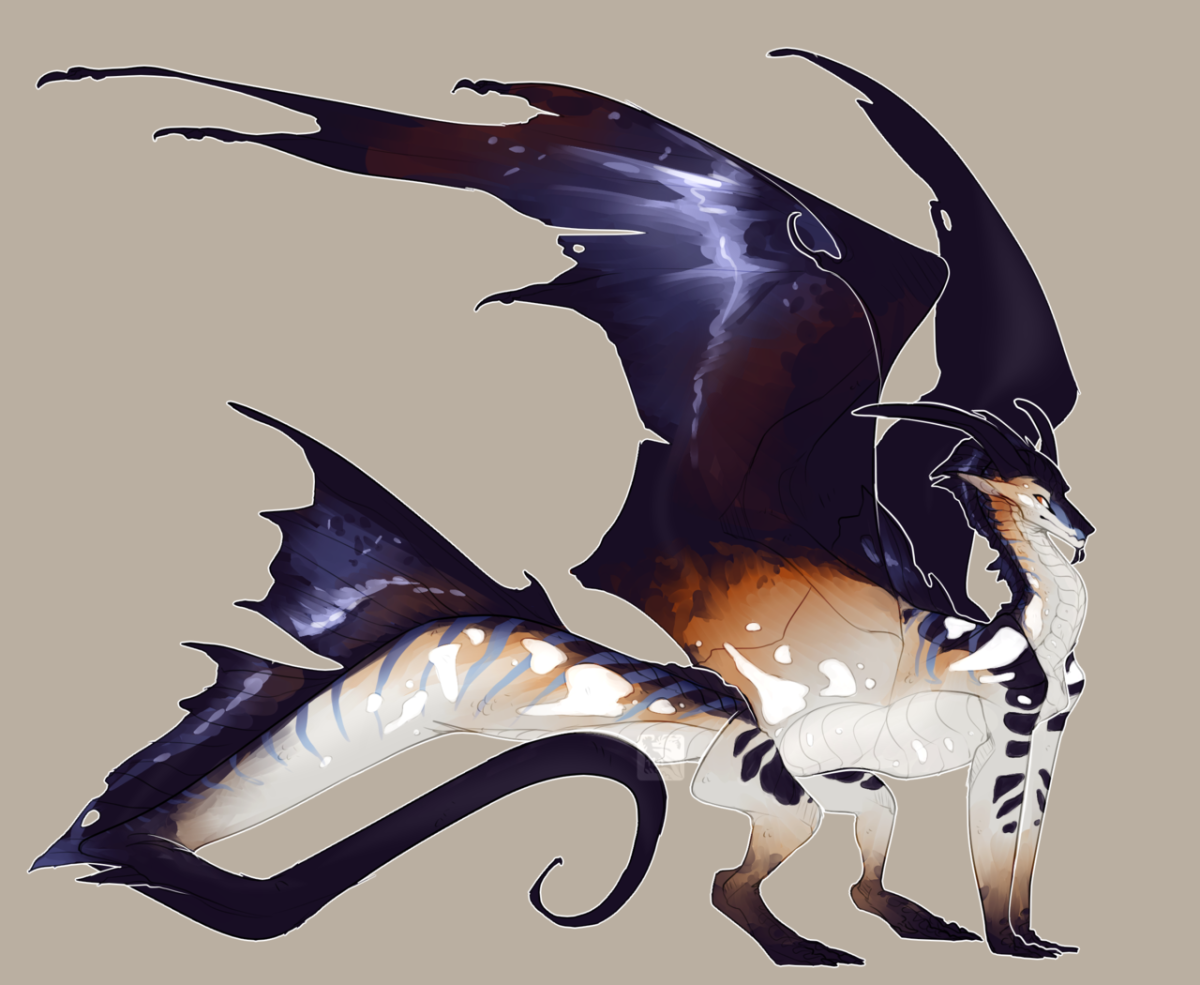 Фамильяр дракон белый