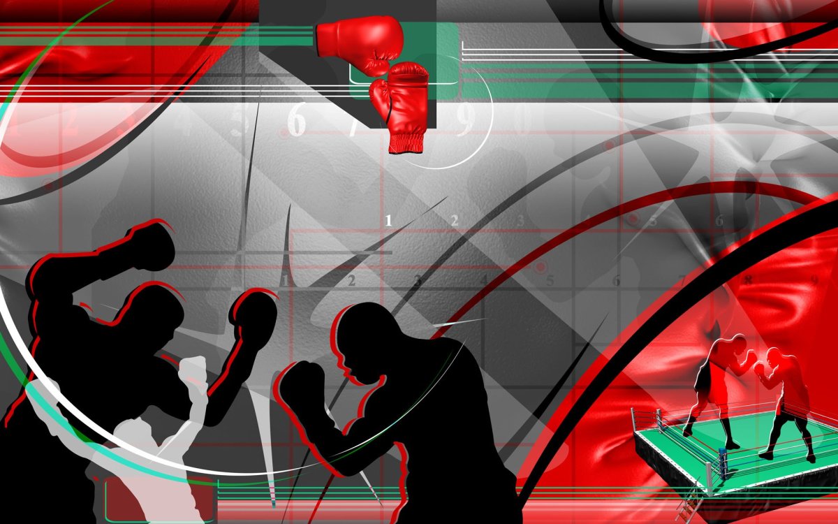 Красивый парень единоборства