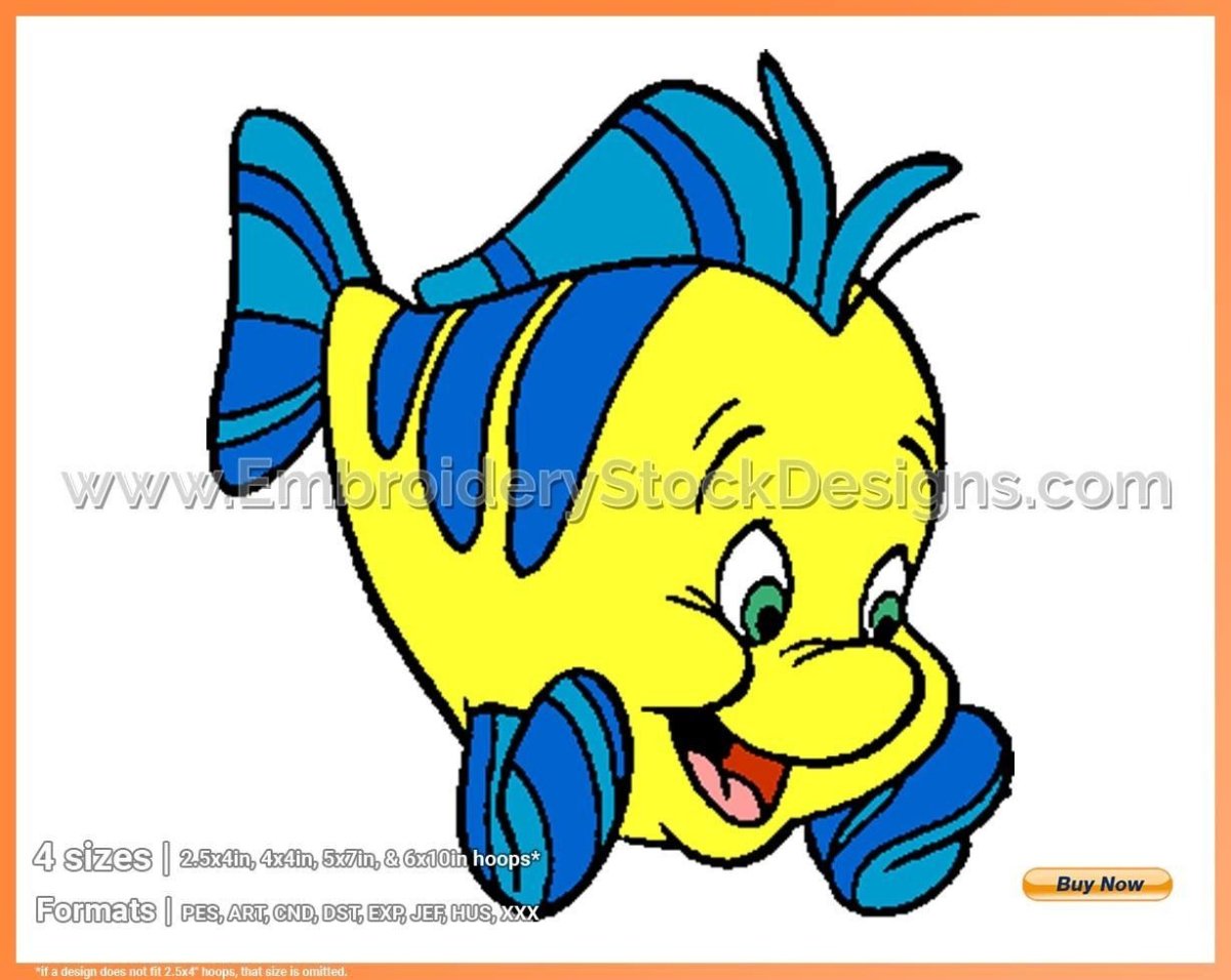 Flounder Русалочка