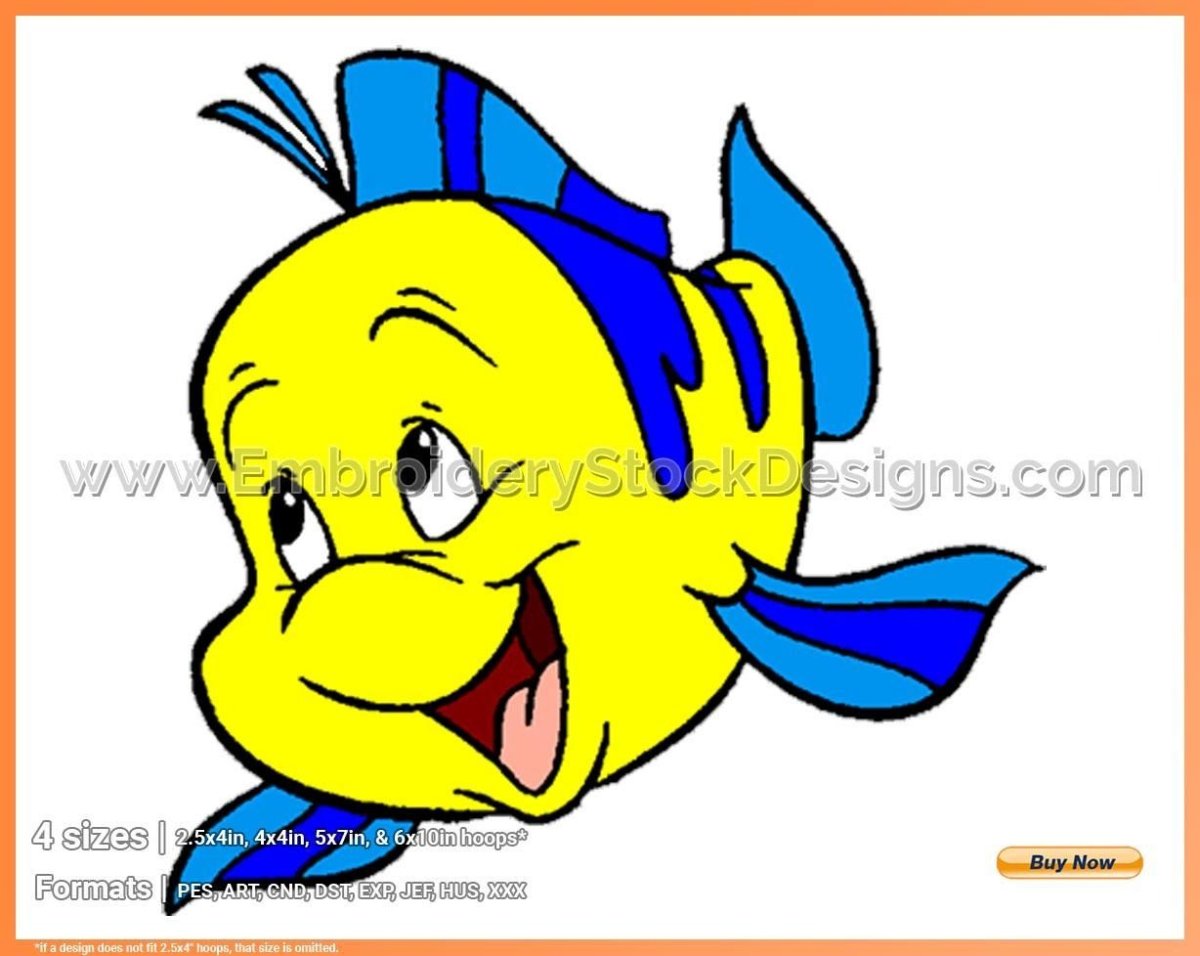 Рыбка Флаундер