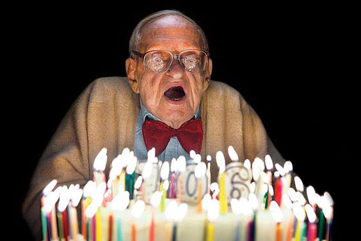 С днюхой старик