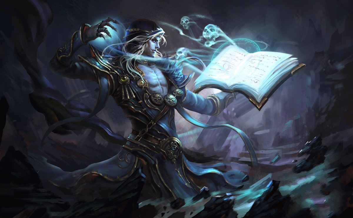 DND Эльф маг льда