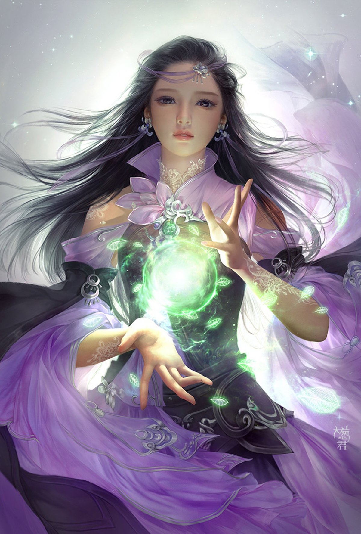 Принцесса Норн аниме маг целитель