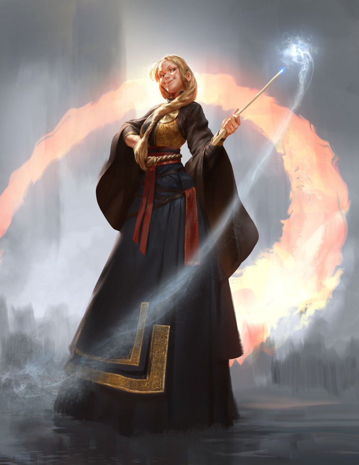 Гарри Поттер темный маг арт