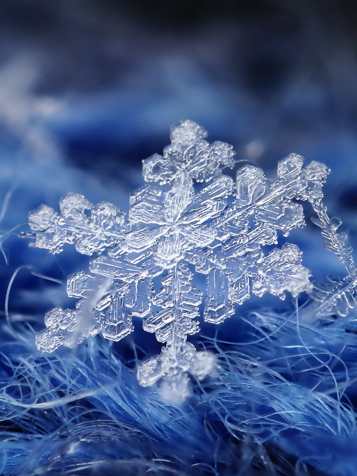 Снежинки Эстетика