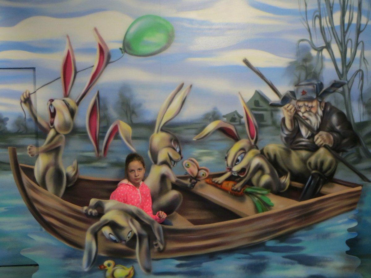 Дедушка Мазай и зайцы