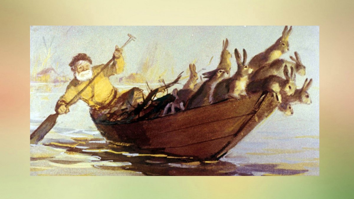 Дед Мазай и зайцы