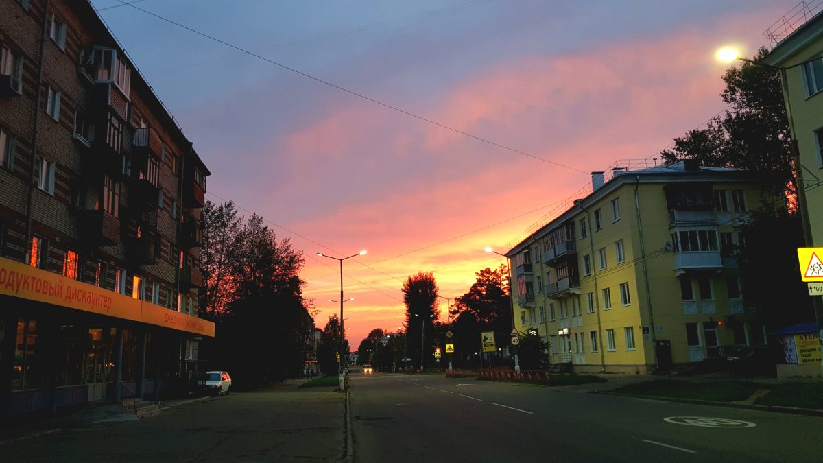 Ночной Ангарск