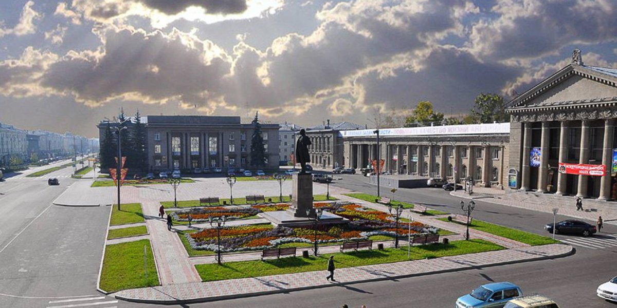 Площадь города Ангарска
