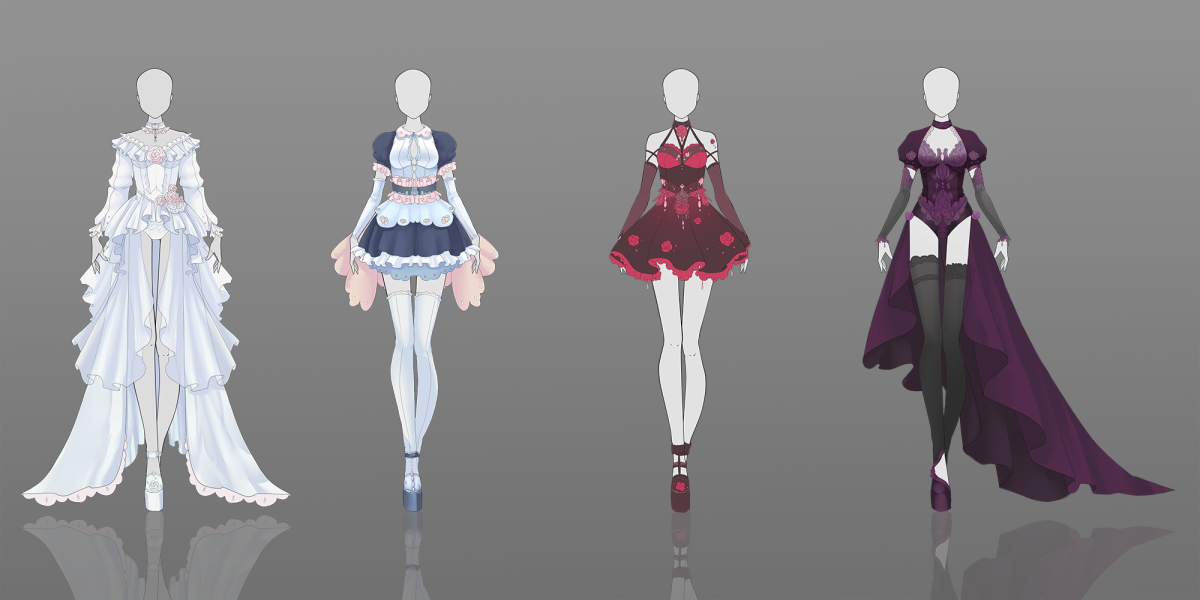 Аниме Наряды