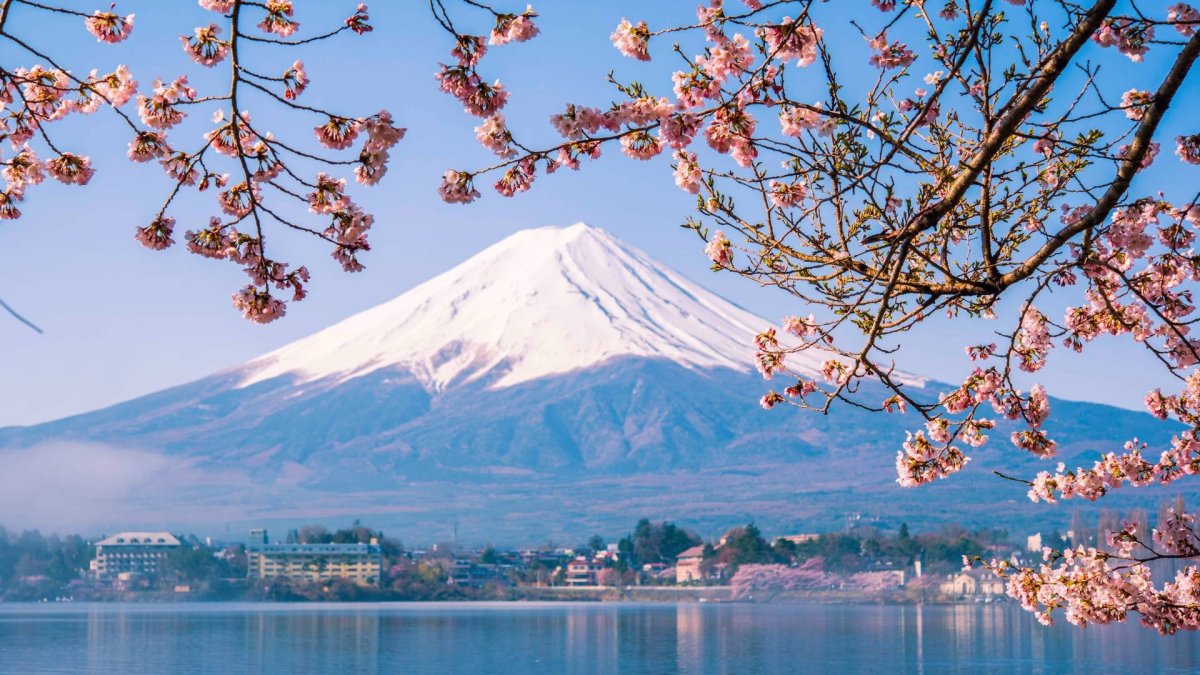 Гора Fuji Япония