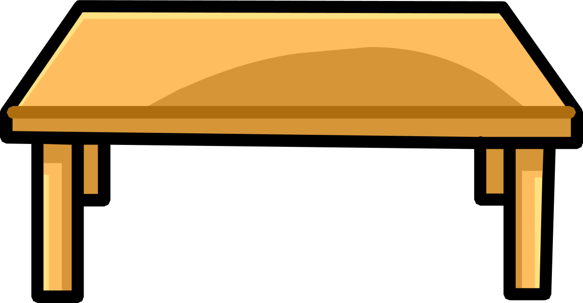 Обеденный стол мультяшный