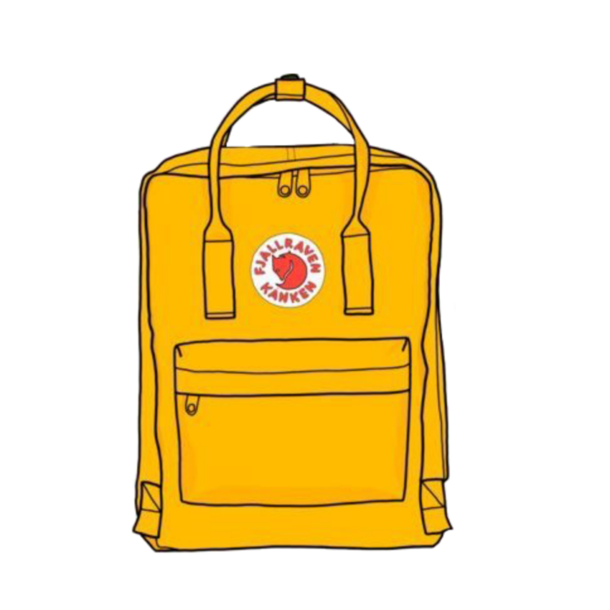 Портфель школьный трафарет