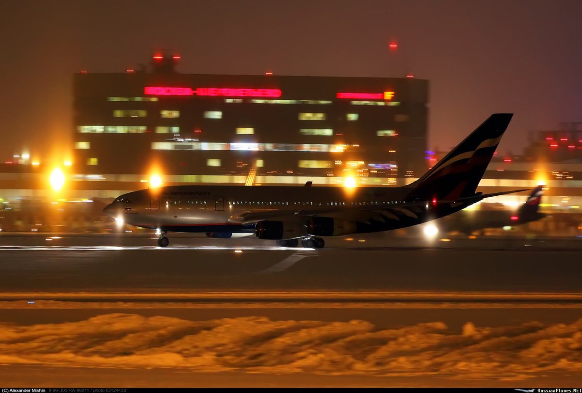 Ночной Шереметьево Аэробус