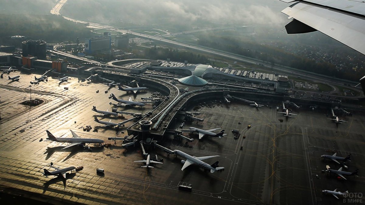 Аэропорт Шереметьево самолеты